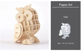 DIY 3D Wooden Puzzle Model Animal Montessori Toys for Children Crafts Dachshund Skeleton Assembly Gift Set for Kids Adults Teens