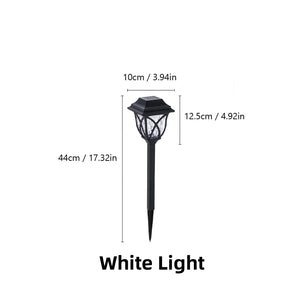 8 Pack LED Solar Courtyard Lamp Outdoor Waterproof Lawn Lights Solar Garden Paths Lane Landscape Lighting Decorative Lights