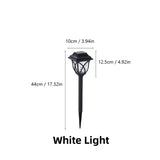 8 Pack LED Solar Courtyard Lamp Outdoor Waterproof Lawn Lights Solar Garden Paths Lane Landscape Lighting Decorative Lights