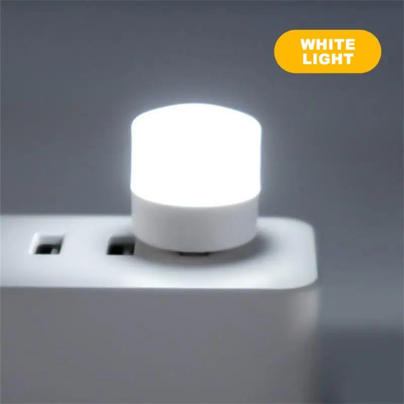 USB Plug LED Night Light Cartoon Expression Panda Mini Portable Night Lights Eye Protection Reading Book Lamp For Bedroom