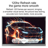 16 inch Portable Monitor 2.5K/120HZ/100%sRGB  For Laptop XBox PS4 / 5 Switch Cell Phone Computer Extension Gaming  Travel Screen