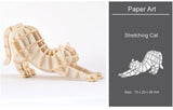 DIY 3D Wooden Puzzle Model Animal Montessori Toys for Children Crafts Dachshund Skeleton Assembly Gift Set for Kids Adults Teens