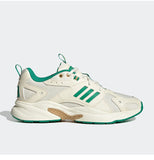 Adidas JZ RUNNER Retro - Style Breathable Mesh Sneakers with Green Accents