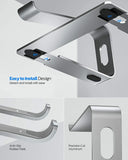 Laptop Stand Ergonomic Aluminum Computer Stand Detachable Laptop Riser Notebook Holder Stand Compatible with MacBook Air Pro