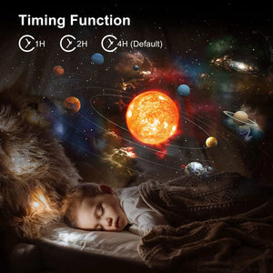 Star Projector,13 in 1 Planetarium Galaxy Projecto,360°Rotation,Mute Design,HD Image&Timing for Bedroom,Birthday,Christmas Decor