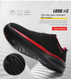 Mens Casual Sneakers Running Shoes Men Lace-up Lightweight Comfortable Breathable Big Size 46 Athletic Walking Shoes for Men