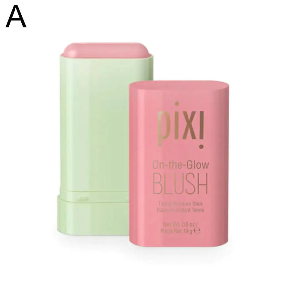 Multi-function Blush Stick Easy Tinted Makeup Rouge Blusher Cream Waterproof Long Lasting Rendering Brightening Skin Tone