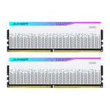 JUHOR Memoria Ram RGB DDR5 16GB 6000MHz 6400MHz PC5 Desktop Computer  Dimm Memory