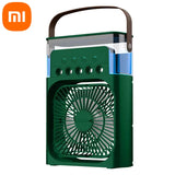 Xiaomi MIJIA 3-in-1 Portable Air Conditioners Fan With LED Night Light Household Mini Air Cooler For Office Home Adjustable Fan