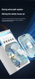 Xiaomi MIJIA 3-in-1 Portable Air Conditioners Fan With LED Night Light Household Mini Air Cooler For Office Home Adjustable Fan