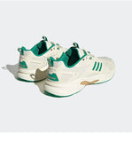 Adidas JZ RUNNER Retro - Style Breathable Mesh Sneakers with Green Accents