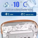 Xiaomi MIJIA 3-in-1 Portable Air Conditioners Fan With LED Night Light Household Mini Air Cooler For Office Home Adjustable Fan