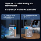 Xiaomi MIJIA 3-in-1 Portable Air Conditioners Fan With LED Night Light Household Mini Air Cooler For Office Home Adjustable Fan