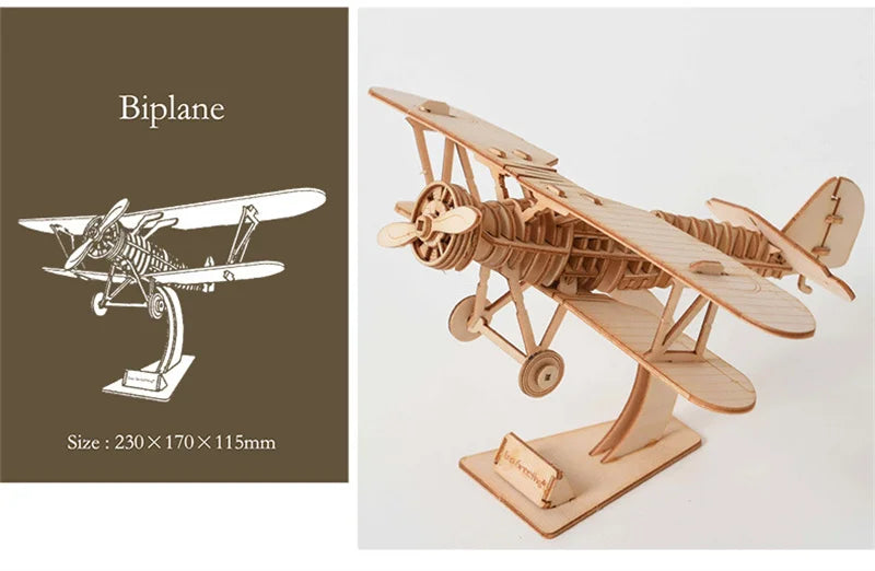 DIY 3D Wooden Puzzle Model Animal Montessori Toys for Children Crafts Dachshund Skeleton Assembly Gift Set for Kids Adults Teens