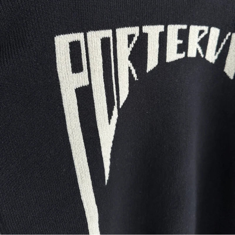 2024 Men's Clothing Casual Sweater Man 2024aw Highstreet Men's Knitting Sweaters Male Fashion Pullover UNISEX