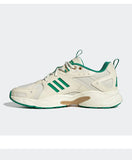 Adidas JZ RUNNER Retro - Style Breathable Mesh Sneakers with Green Accents