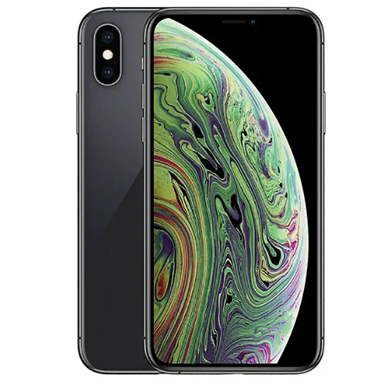 Original Apple iPhone XS Mobile Cell Phone 5.8" RAM 4GB ROM 64GB/256GB A12 Bionic 4G LTE Unlocked Cellphone Face ID Working