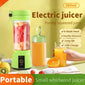 380ml Electric Juicer Portable Smoothie Blender USB Rechargeable Food Processor Fruit Mixer Machine Kitchen Mini Juicer Blender