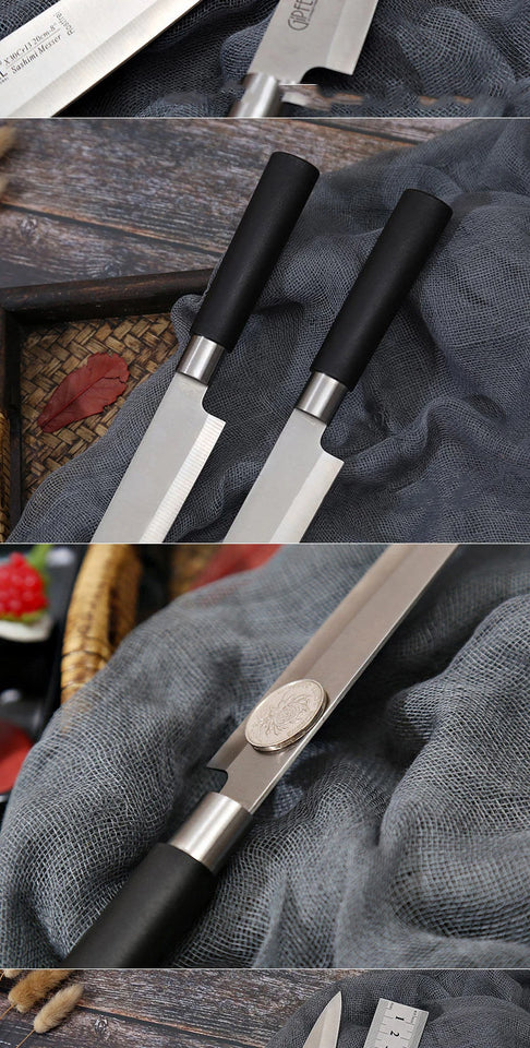 Professional Salmon Sashimi Knife Sushi Knife Special Japanese Cooking Knife Meat Cleaver