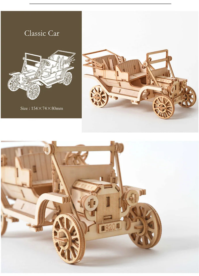 DIY 3D Wooden Puzzle Model Animal Montessori Toys for Children Crafts Dachshund Skeleton Assembly Gift Set for Kids Adults Teens