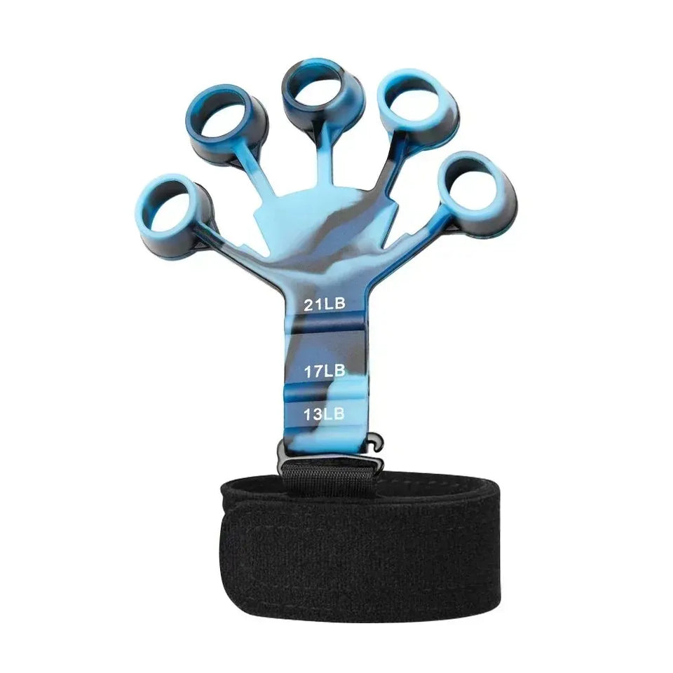 Finger Gripper Finger Exerciser Guitar Finger Exerciser 6 Resistant Levels Recovery Physical Tools Hand Strengthener For Patient