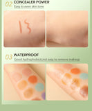 IMAGIC 12-Color Concealer Foundation Cream Covers Acne Marks Dark Circles Full Coverage Suit for All Skin Primer Makeup Cometics