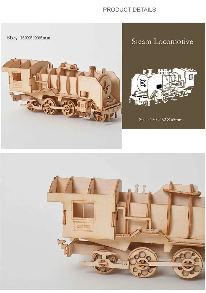 DIY 3D Wooden Puzzle Model Animal Montessori Toys for Children Crafts Dachshund Skeleton Assembly Gift Set for Kids Adults Teens