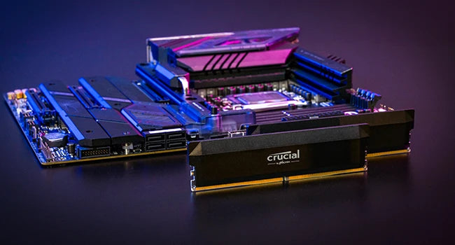 Crucial Pro DDR5 RAM 2x16GB 6000MHz, 6400MHz Overclocking Desktop Gaming Memory, Intel XMP 3.0 & AMD Expo Compatible-OEM Package