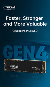 Crucial 5000MB/s SSD NVMe M.2 2280 1TB 2TB 4TB Internal Solid State Hard Disk M2 PCIe 4.0x4 2280 SSD Drive for PS5 Laptop PC