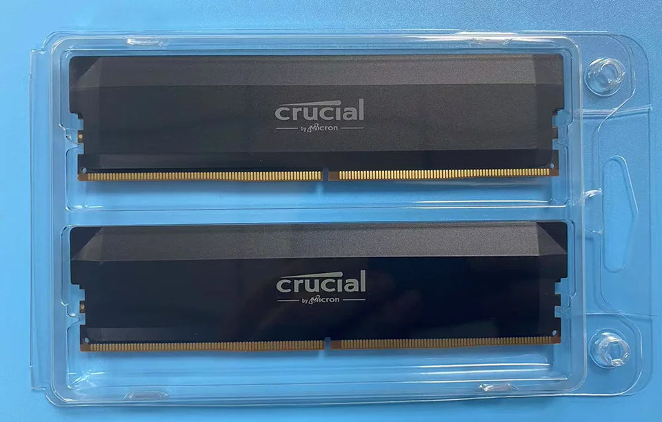 Crucial Pro DDR5 RAM 2x16GB 6000MHz, 6400MHz Overclocking Desktop Gaming Memory, Intel XMP 3.0 & AMD Expo Compatible-OEM Package