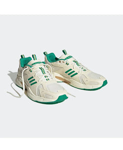 Adidas JZ RUNNER Retro - Style Breathable Mesh Sneakers with Green Accents