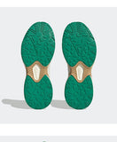 Adidas JZ RUNNER Retro - Style Breathable Mesh Sneakers with Green Accents