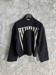 2024 Men's Clothing Casual Sweater Man 2024aw Highstreet Men's Knitting Sweaters Male Fashion Pullover UNISEX