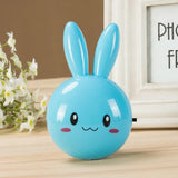 Cartoon Rabbit LED Night Light AC110-220V Switch Wall Night Lamp With US Plug Gifts For Kid/Baby/Children Bedroom Bedside Lamp