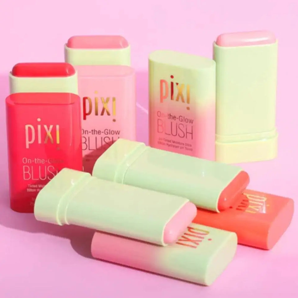 Multi-function Blush Stick Easy Tinted Makeup Rouge Blusher Cream Waterproof Long Lasting Rendering Brightening Skin Tone
