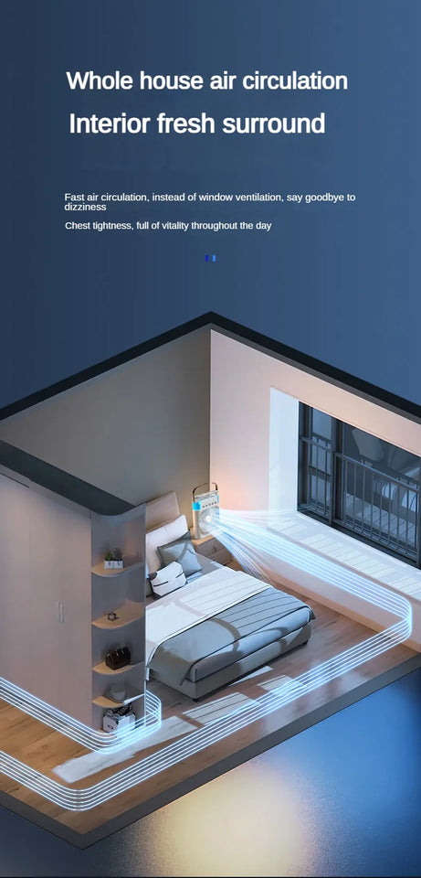 Xiaomi MIJIA 3-in-1 Portable Air Conditioners Fan With LED Night Light Household Mini Air Cooler For Office Home Adjustable Fan