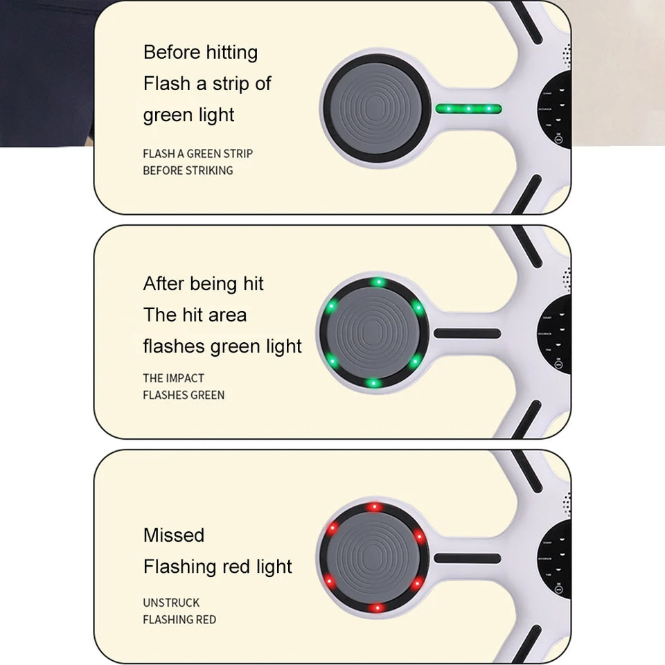 Smart Bluetooth Boxing Machine Wall-Mounted Boxing Wall Target Adjustable Speed Boxing Puncher Home Exercise For Kids Adults