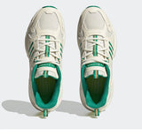 Adidas JZ RUNNER Retro - Style Breathable Mesh Sneakers with Green Accents