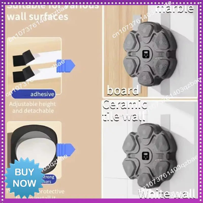 Hot Ltem Music Boxing Machine Adult/Children Sports Fitness Boxing Trainer For Home Exercise Reaction Training Boxing Wall Targe