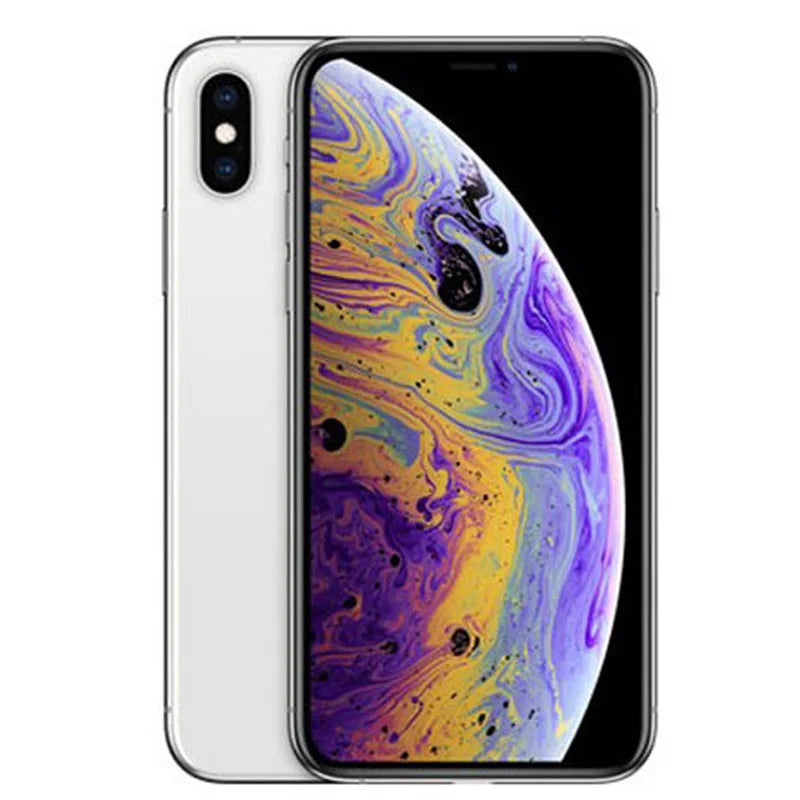 Original Apple iPhone XS Mobile Cell Phone 5.8" RAM 4GB ROM 64GB/256GB A12 Bionic 4G LTE Unlocked Cellphone Face ID Working