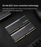 JUHOR Memoria Ram RGB DDR5 16GB 6000MHz 6400MHz PC5 Desktop Computer  Dimm Memory