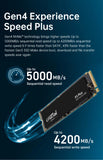 Crucial 5000MB/s SSD NVMe M.2 2280 1TB 2TB 4TB Internal Solid State Hard Disk M2 PCIe 4.0x4 2280 SSD Drive for PS5 Laptop PC
