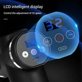 Mini Massage Gun Fascia Machine Muscle Relaxation Vibrating Gun Rod Percussion Massage Fitness Equipment Neck Grab Fascia Gun