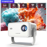 Magcubic Native 1080P 650ANSI 4K Android11 L018 Projector With Auto Keystone Correction Focus Wifi6 BT5.2 Portable Movie Outdoor