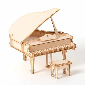 DIY 3D Wooden Puzzle Model Animal Montessori Toys for Children Crafts Dachshund Skeleton Assembly Gift Set for Kids Adults Teens