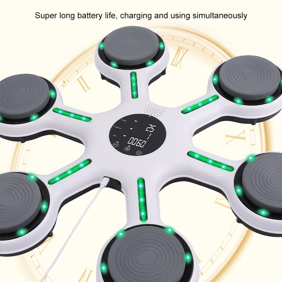 Smart Bluetooth Boxing Machine Wall-Mounted Boxing Wall Target Adjustable Speed Boxing Puncher Home Exercise For Kids Adults