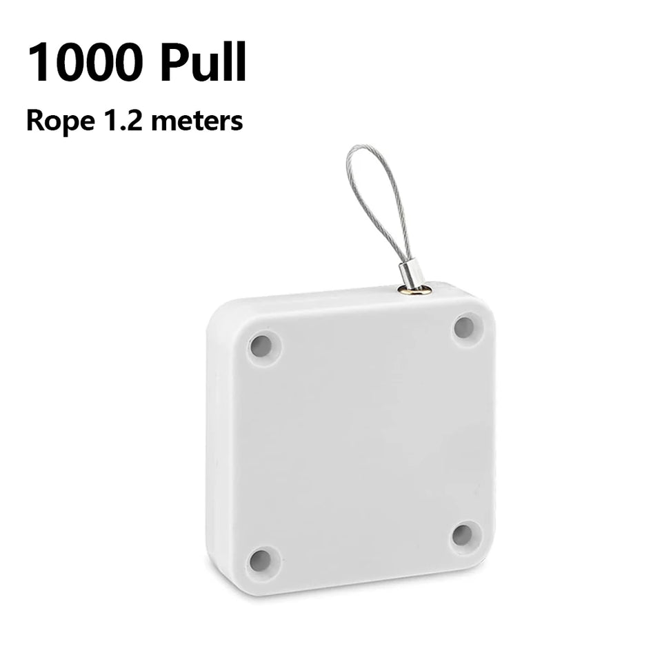 Automatic Sensor Door Closer Punch-Free Adjustable Surface Door Stopper Bracket for Home Improvement Automatically Closes Doors