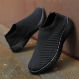 New Pink Sneakers For Women Casual Shoes Comfortable Vulcanized Shoes Breathable Ladies Slip On Flats Shoes Loafers Plus Size 42