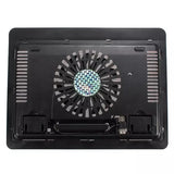 Universal Strong Winds Mute Laptop Cooling Base Tablets Laptop Cooling Pad 14 Inch Large Fan Radiator Laptop Stand Notebook